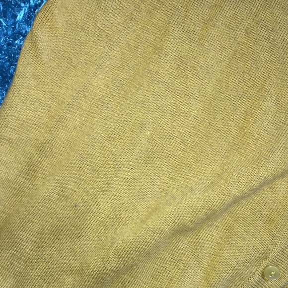 Basic H&M mustard cardigan - Picture 3 of 7